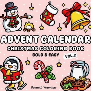 Advent Calendar Coloring Book Vol. 2 🎄✨